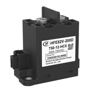HONGFA High voltage DC relay,Carrying current 200A,Load voltage 450VDC 750VDC